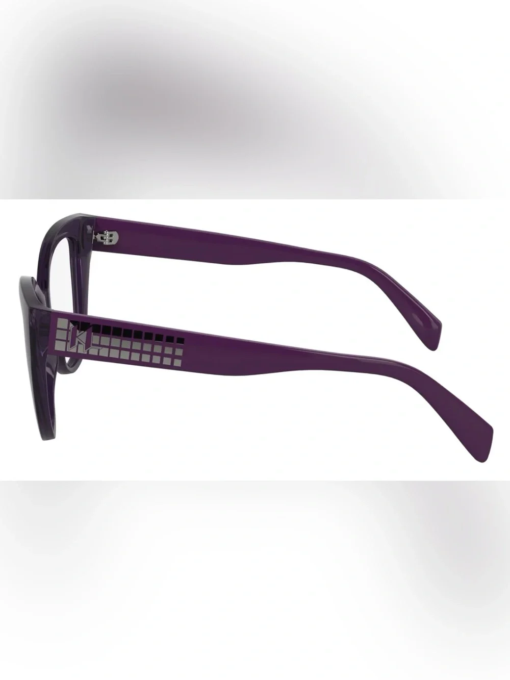 Karl Lagerfeld Purple Cat-Eye Glasses